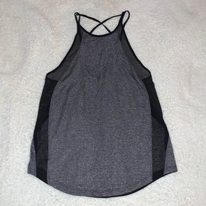 Lululemon Grey & Black Racerback Tank